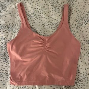 gathered front lululemon align tank